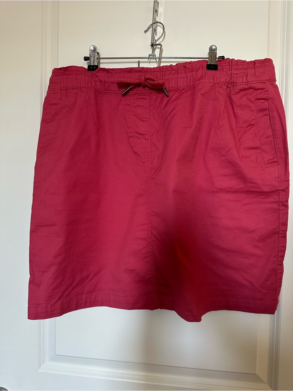 croft & barrow Raspberry Drawstring Skirt